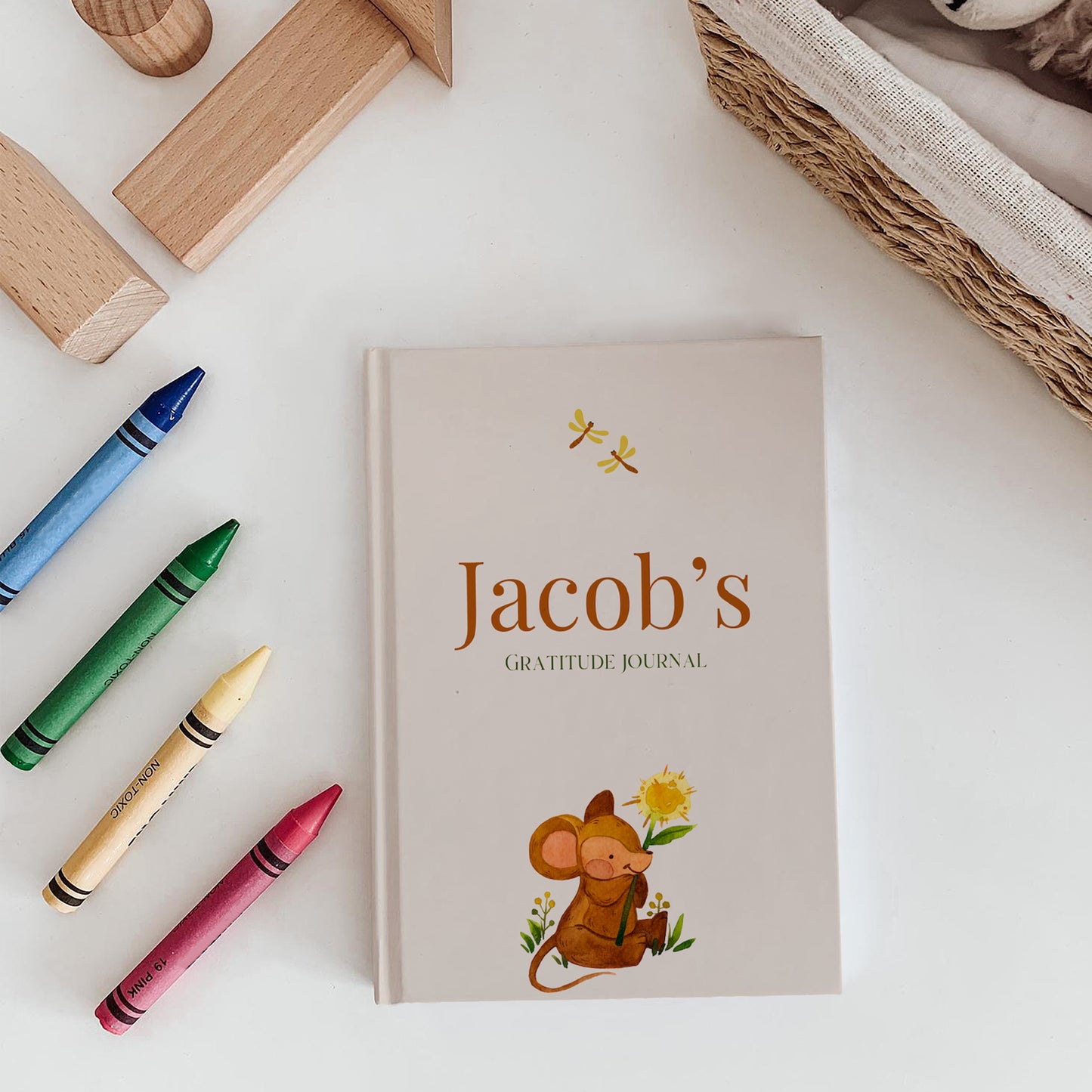 personalized Kids journal by luhvee books