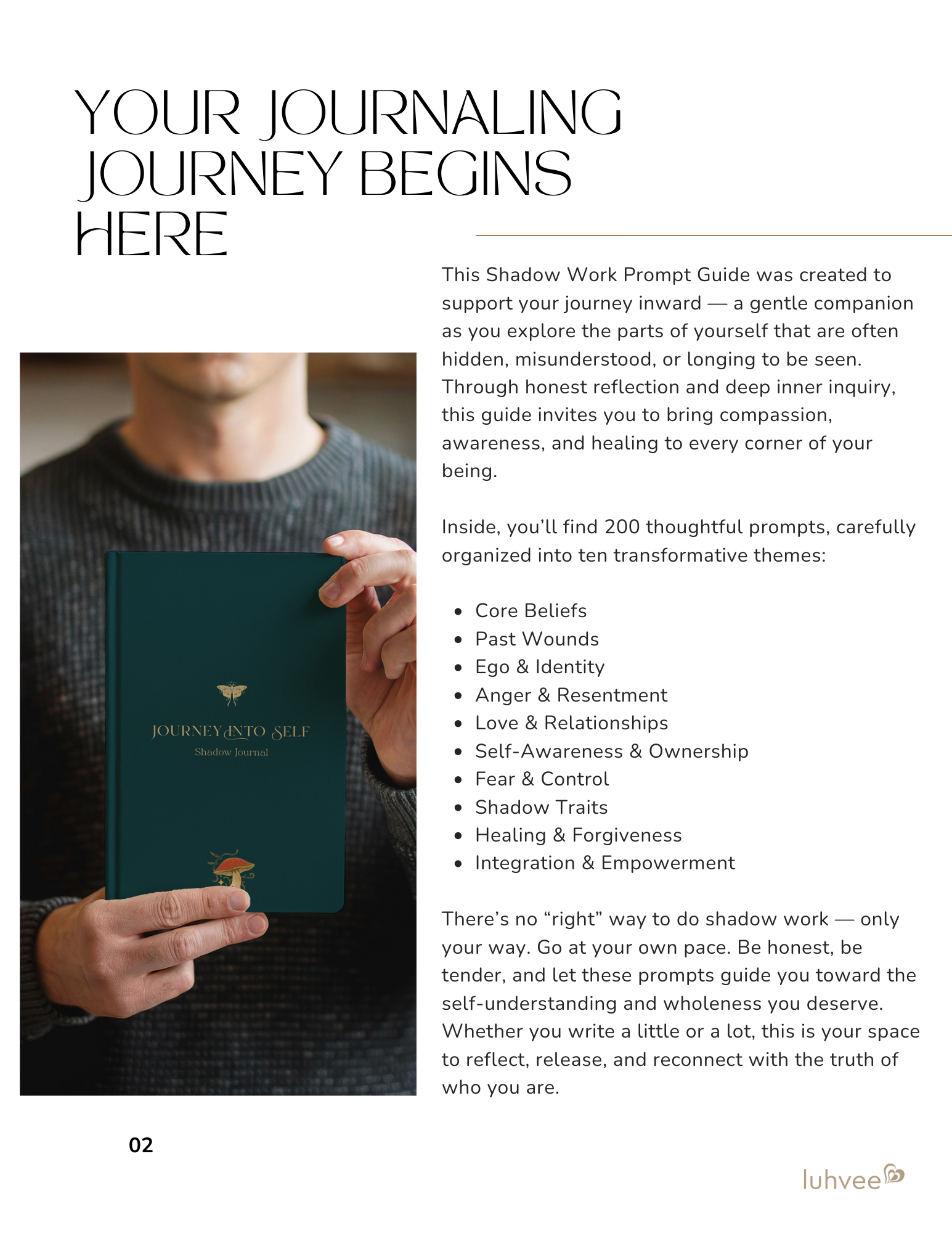 Shadow Work Journal Prompts