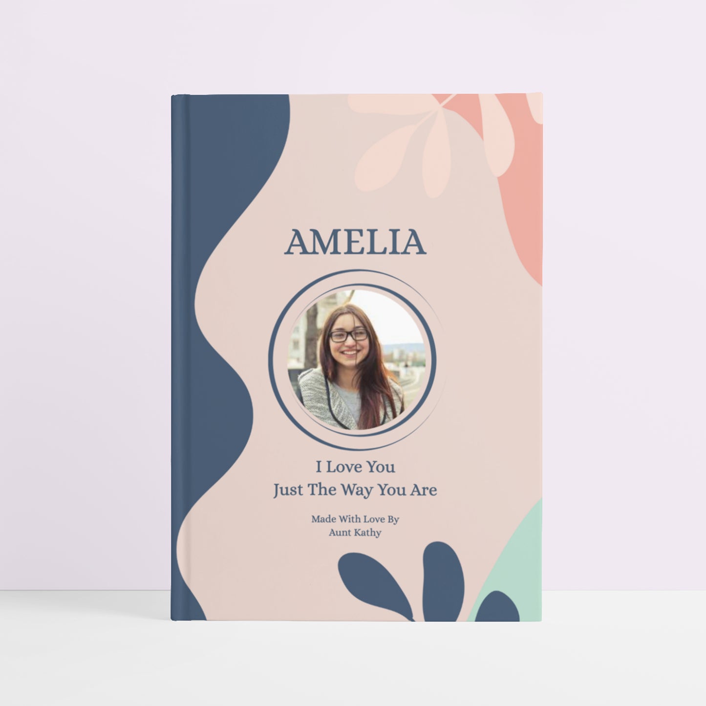 I love you just the way you are personalized book.