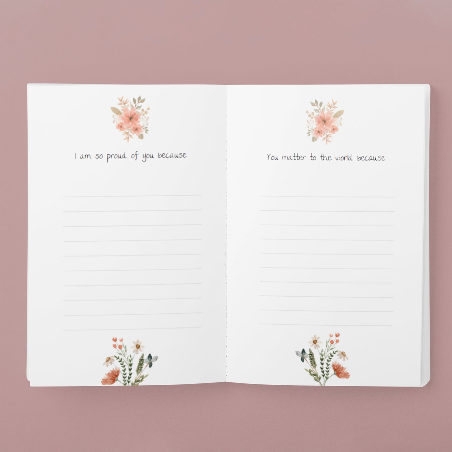 custom book for bff interior
