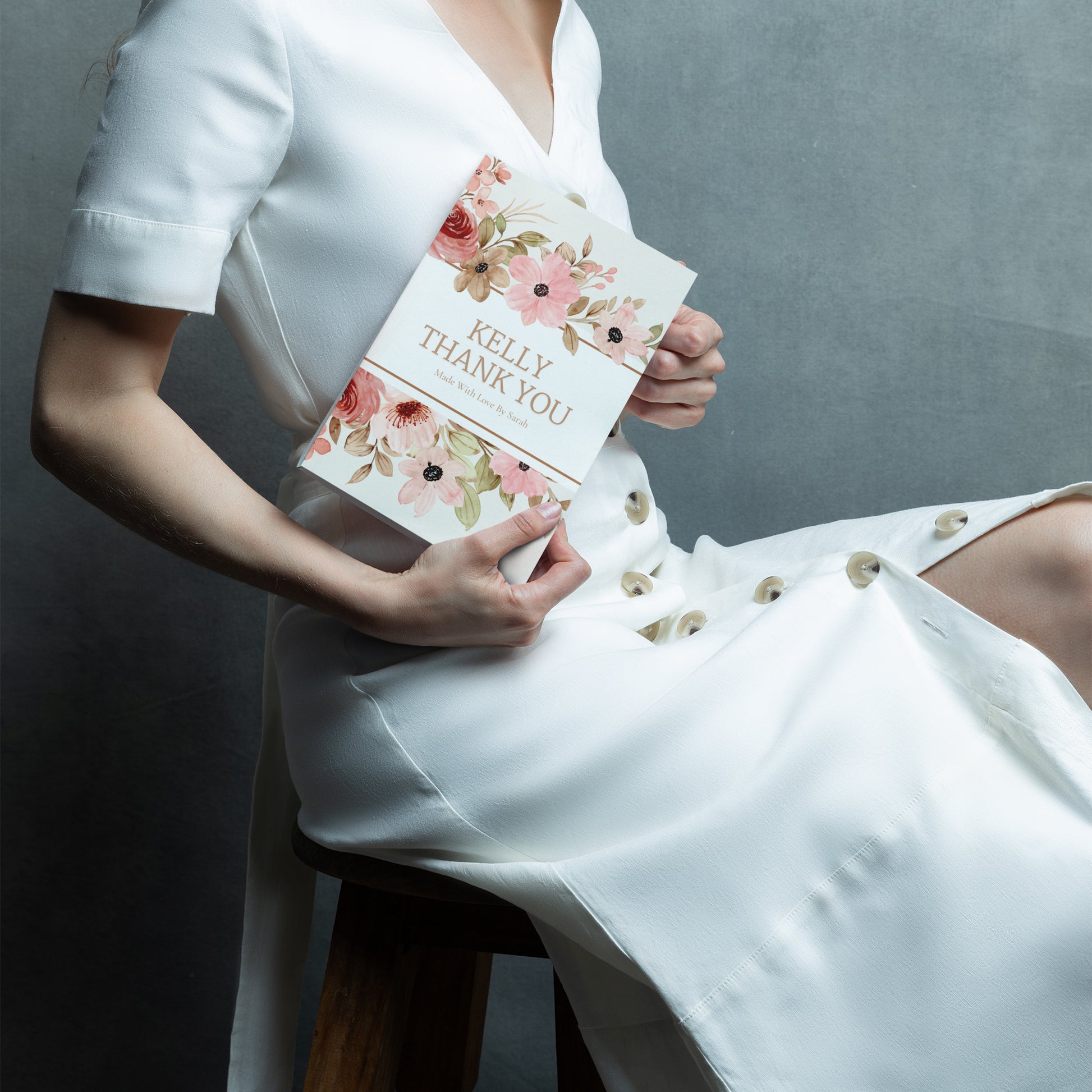 Gift for bridesmaid from bride. Personalized Book