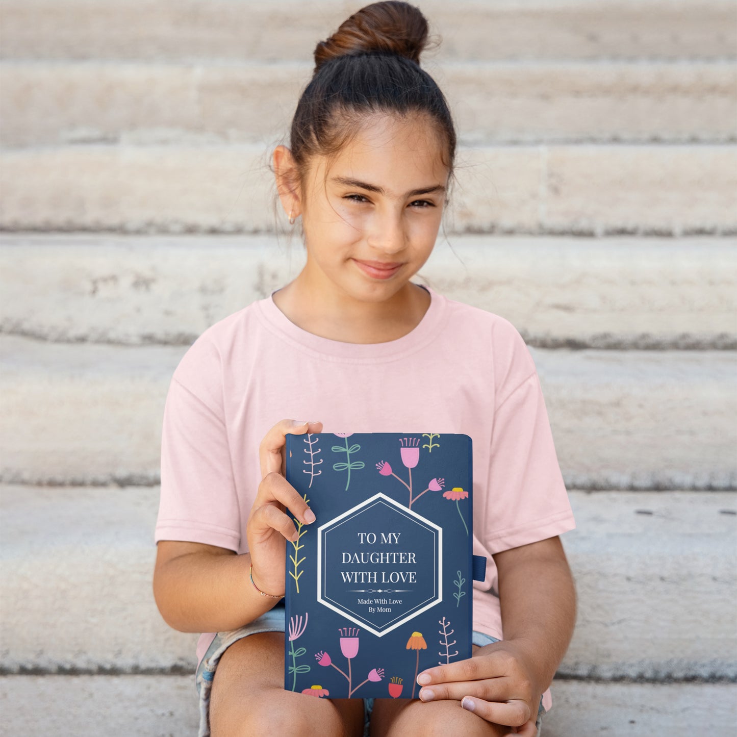 to my daughter with love scrapbook.