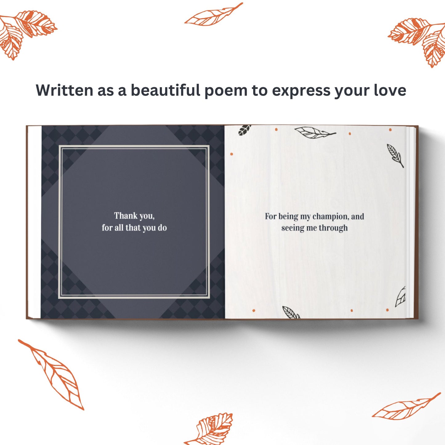 Custom book gift for grandpa. By Luhvee Books.