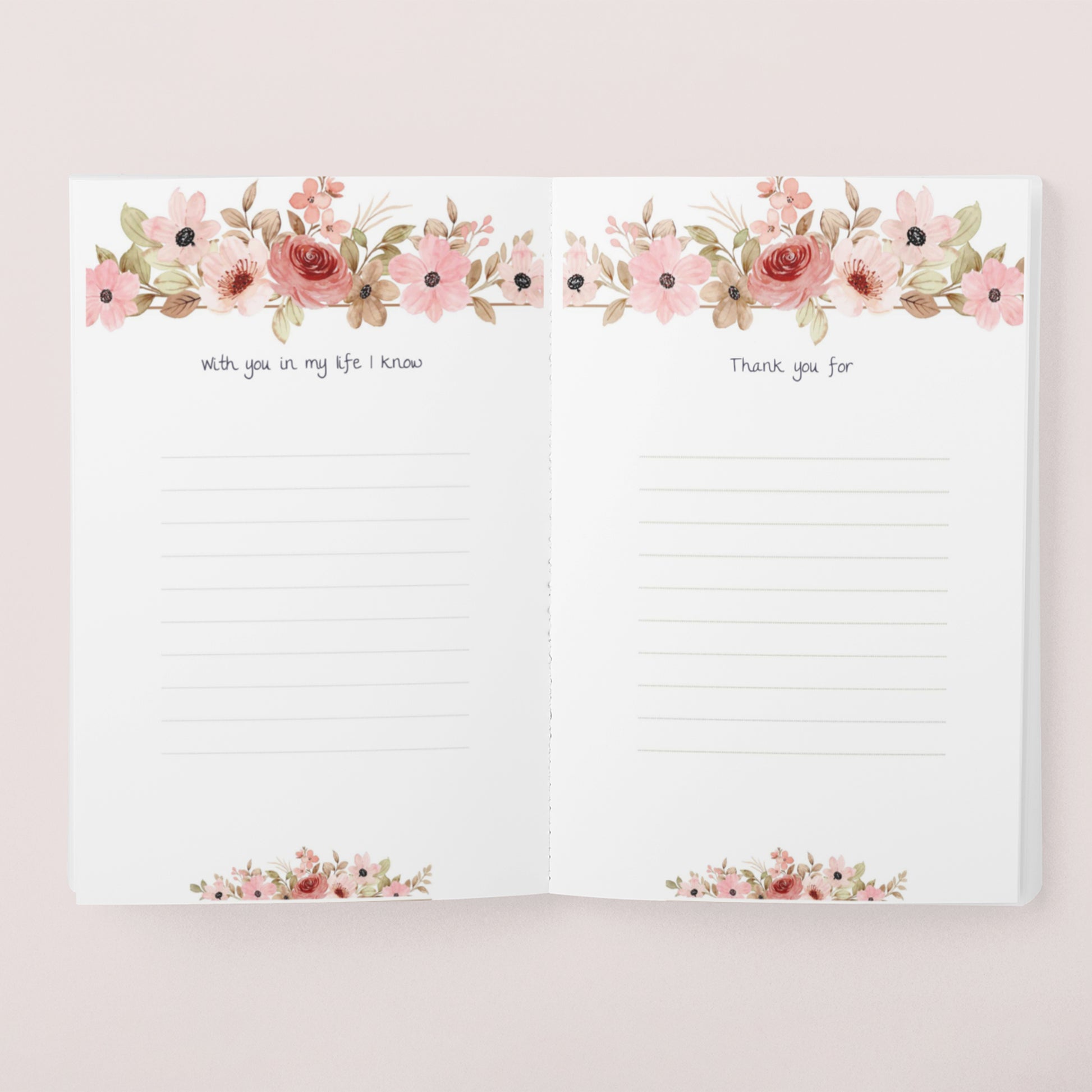 Personalized gift for aunt from niece. Fill in the blank book made for aunt by Luhvee Books.