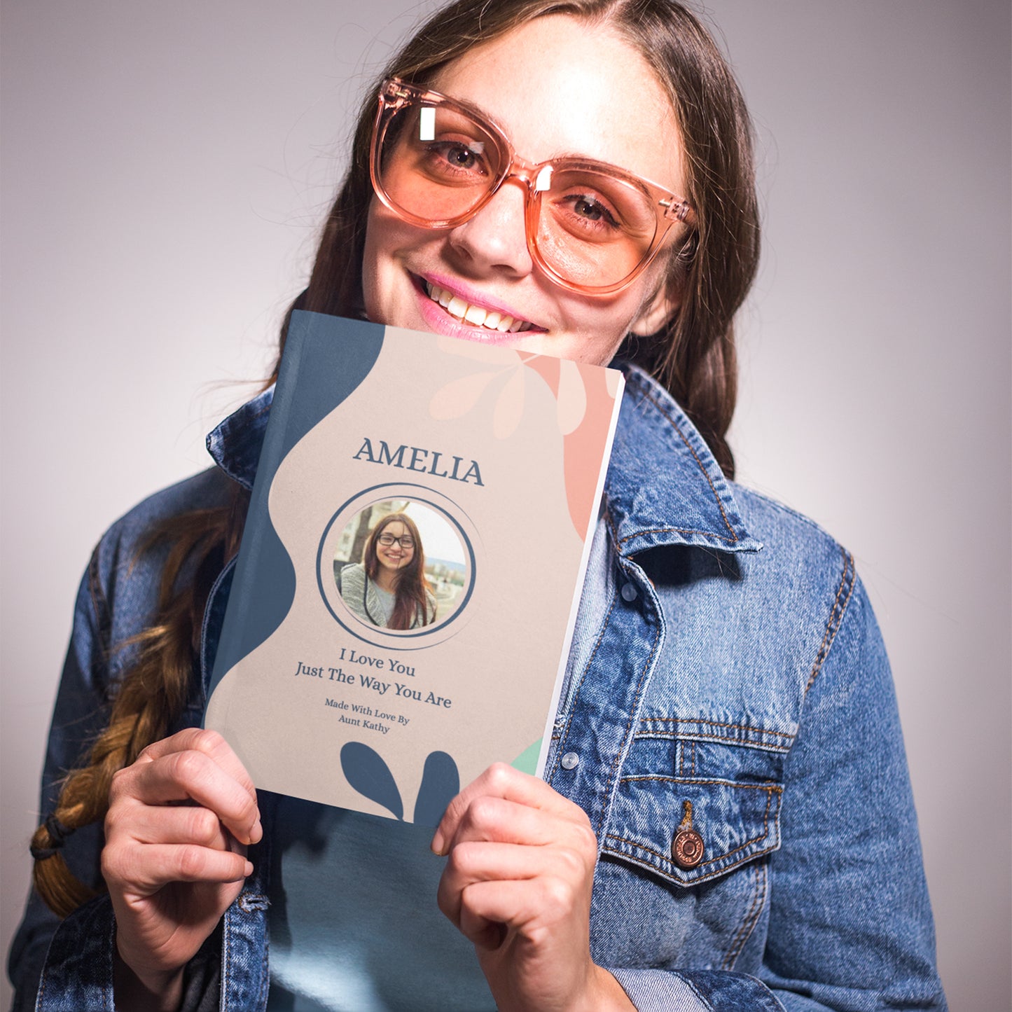 Personalized gifts for teens. I love you just the way you are book.