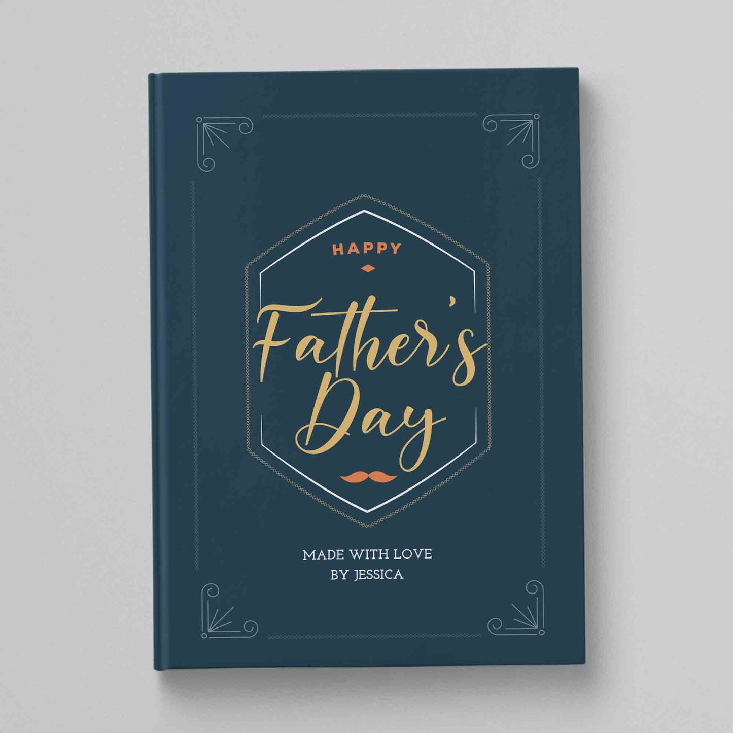 Book for dad. Gift for dad from kids.Father's Day gift ideas. Gift for father. Fill in the blank book. Luhvee Books.