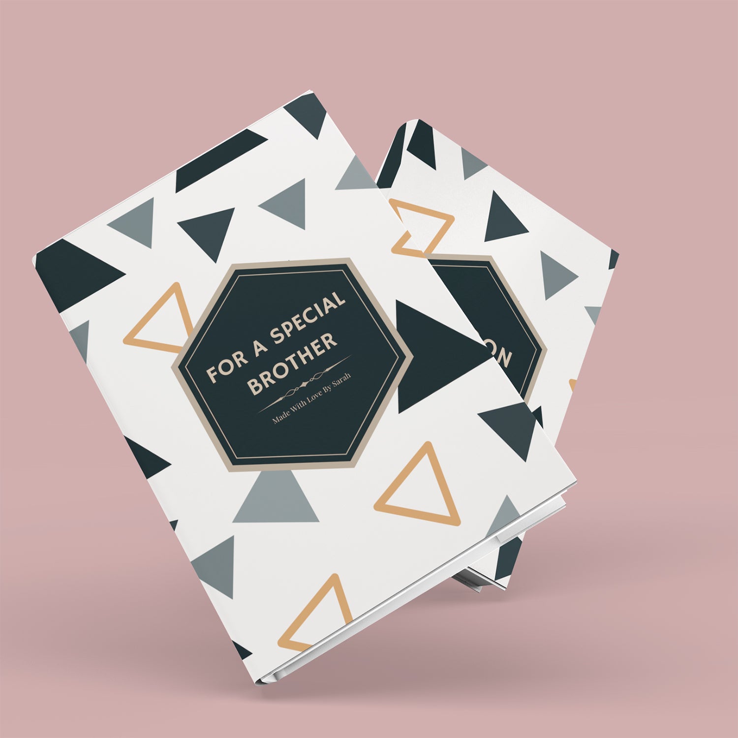 Gift For Brother, Personalized Book For Brother, Gift For Brother From Sister, Brother Birthday Gift, Custom Book - Luhvee Books