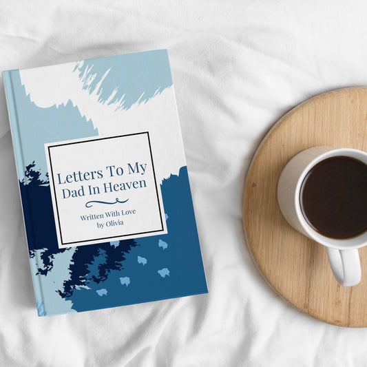 Loss of dad journal. Letters to my father in heaven book. Luhvee Books.