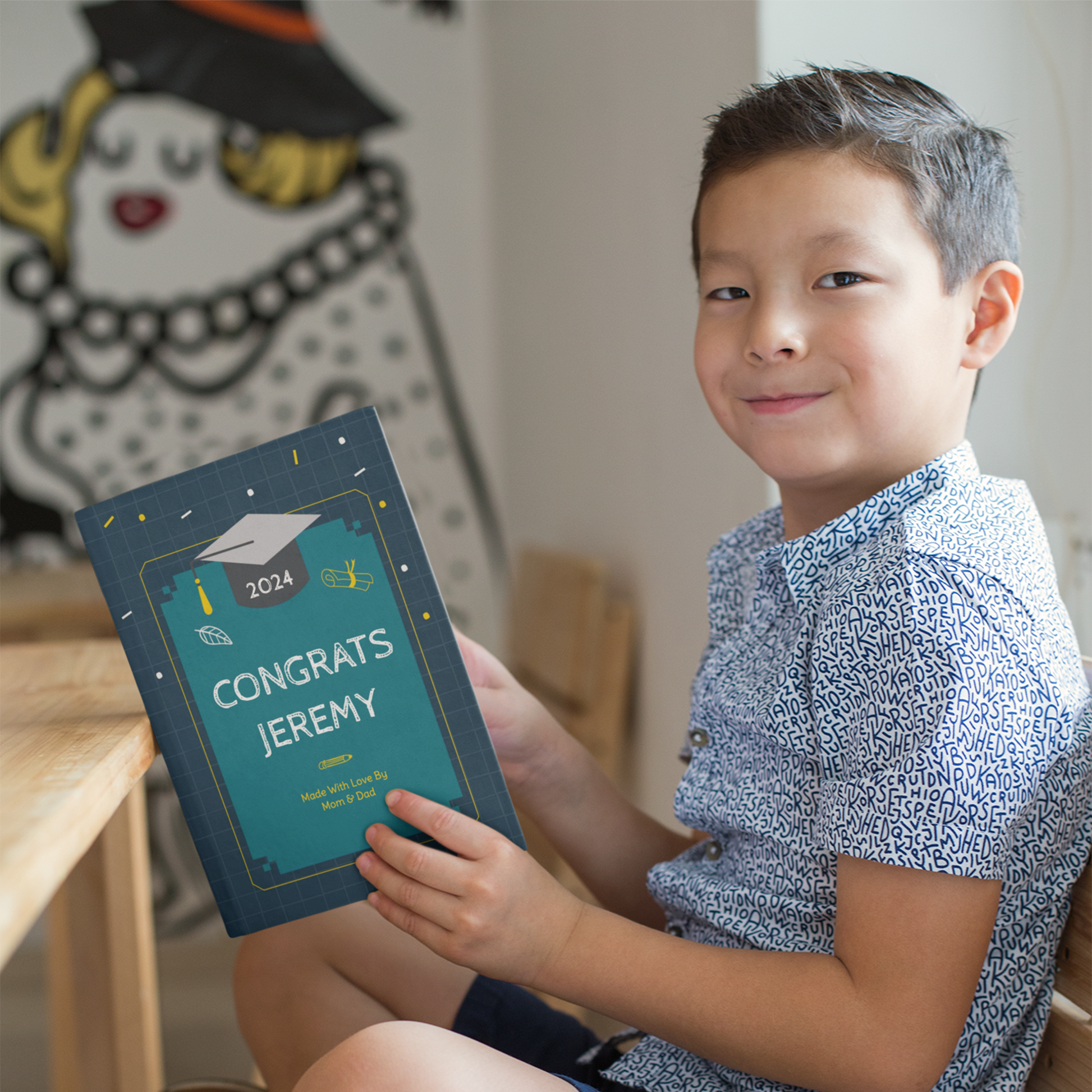 personalized kindergarten graduation book