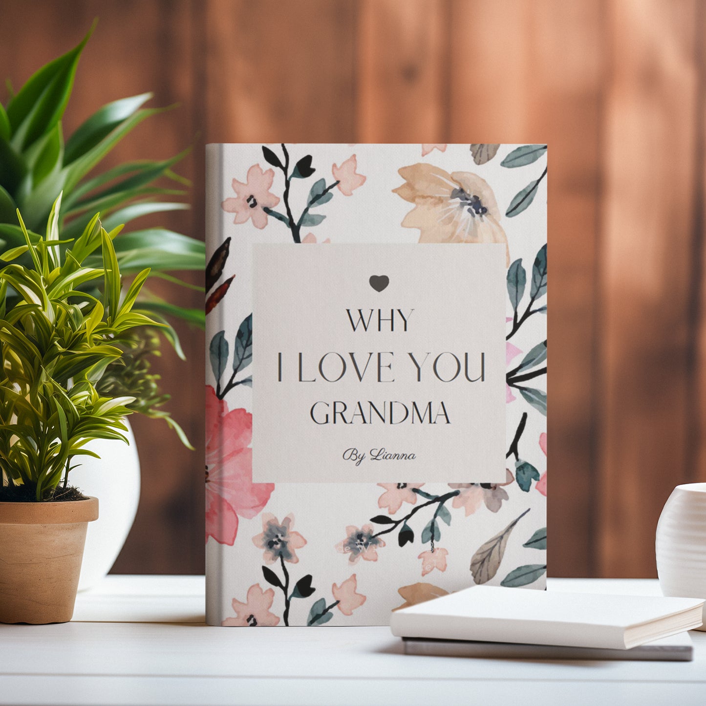 gifts for grandma. personalized why i love you grandma book.