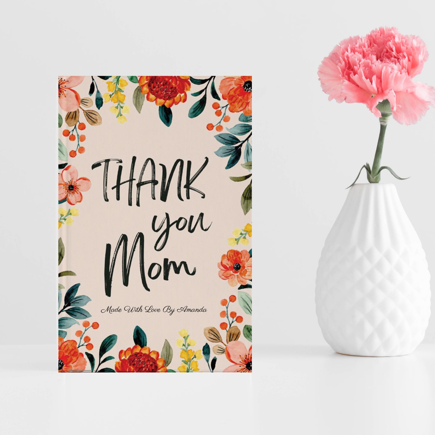 Thank you mom personalized book by Luhvee Books