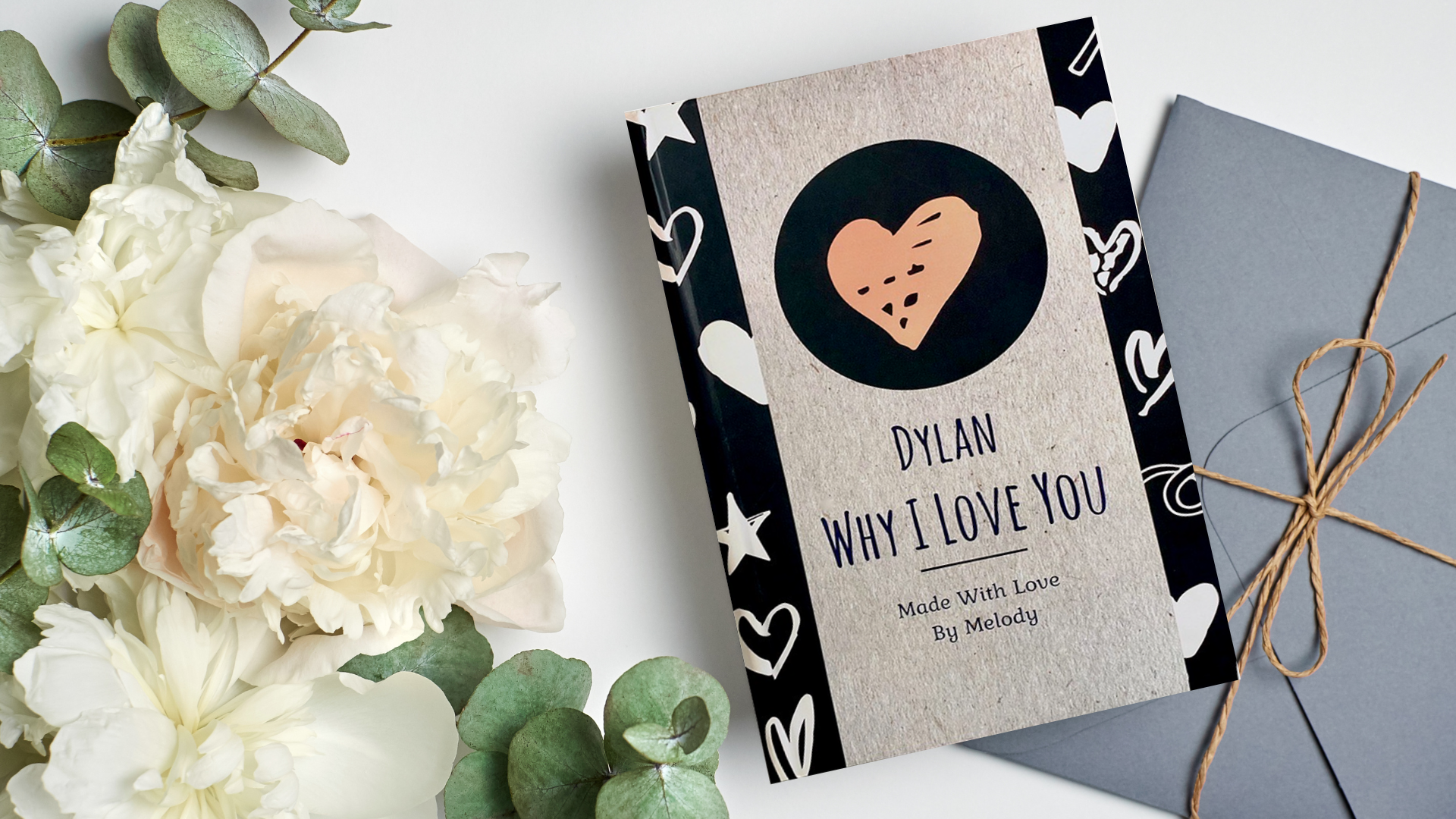 Your Super Epic Love Quest, Personalized Love Book