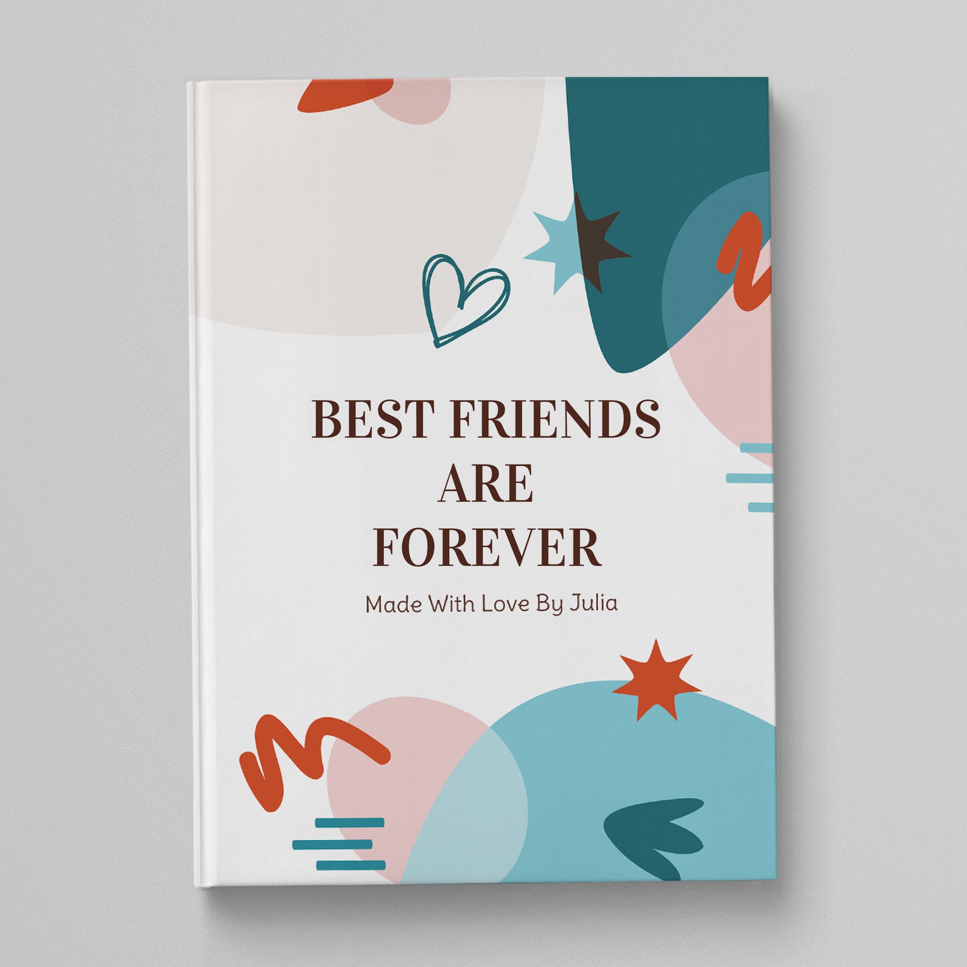 Friends Are Forever Book, Gift For Best Friend -Luhvee Books