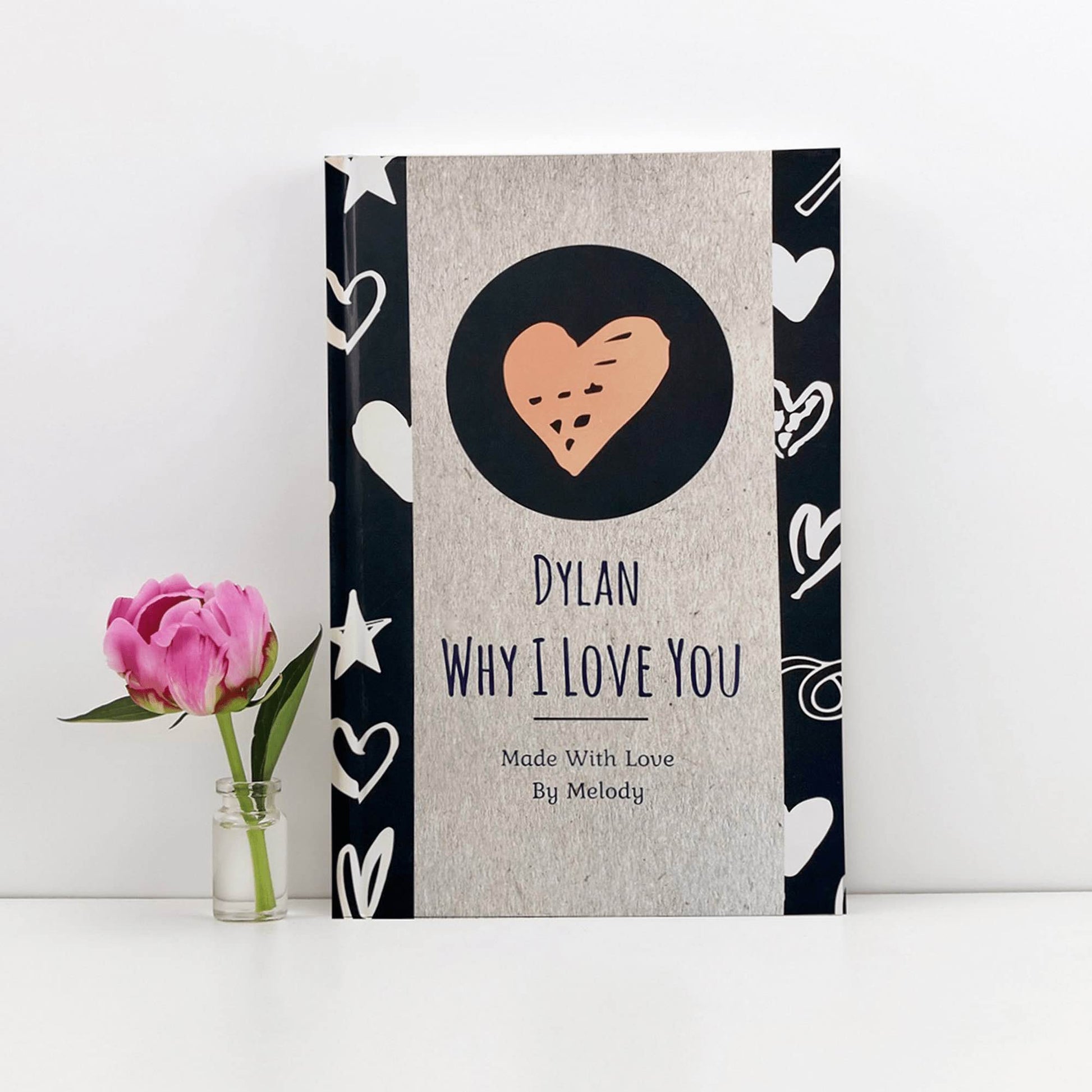 Reasons Why I Love You Book, Personalized Gift For Boyfriend / Girlfriend -  Luhvee Books - Luhvee Books