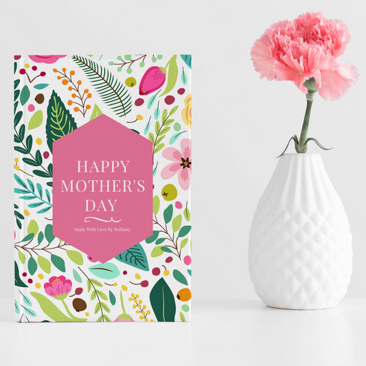 Happy Mother's Day Gift. Personalized Book For Mom. Luhvee Books.