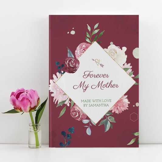 Gift for mom from daughter. Personalized book For mom. Luhvee Books.