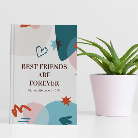Best Friends Are Forever personalized book. Gift for best friend. Luhvee Books.
